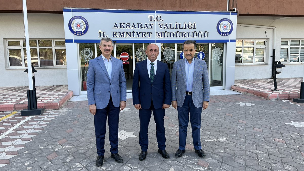 Aksaray İl Emniyet Müdürlüğü Yeni Atanan Bekir Demir Tebrik Edildi