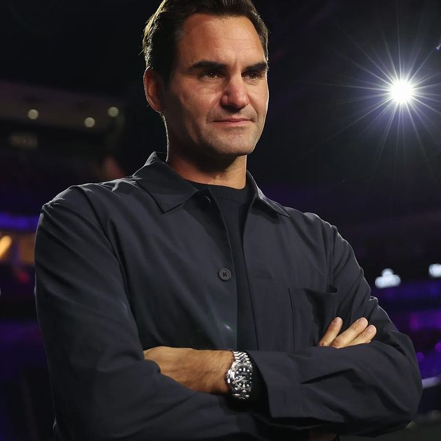 Roger federer rolex discount