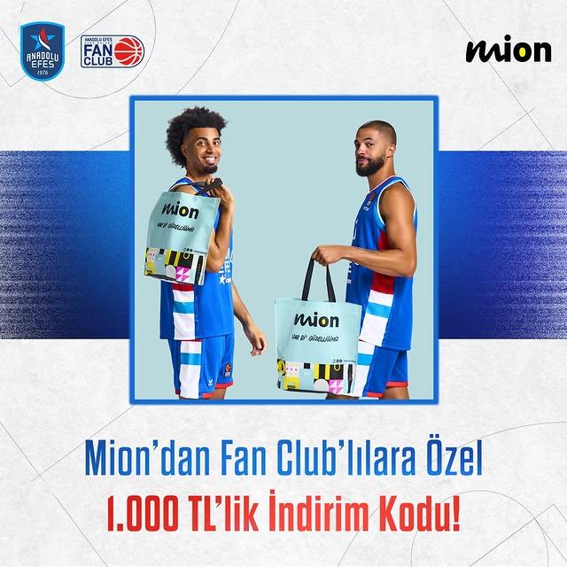 Anadolu Efes SK ve Marketimion Ortaklığı!