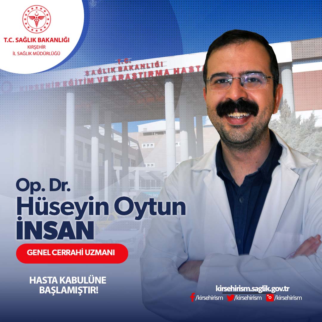 Kırşehir Eğitim ve Araştırma Hastanesinde Hekim Kabulü Başladı