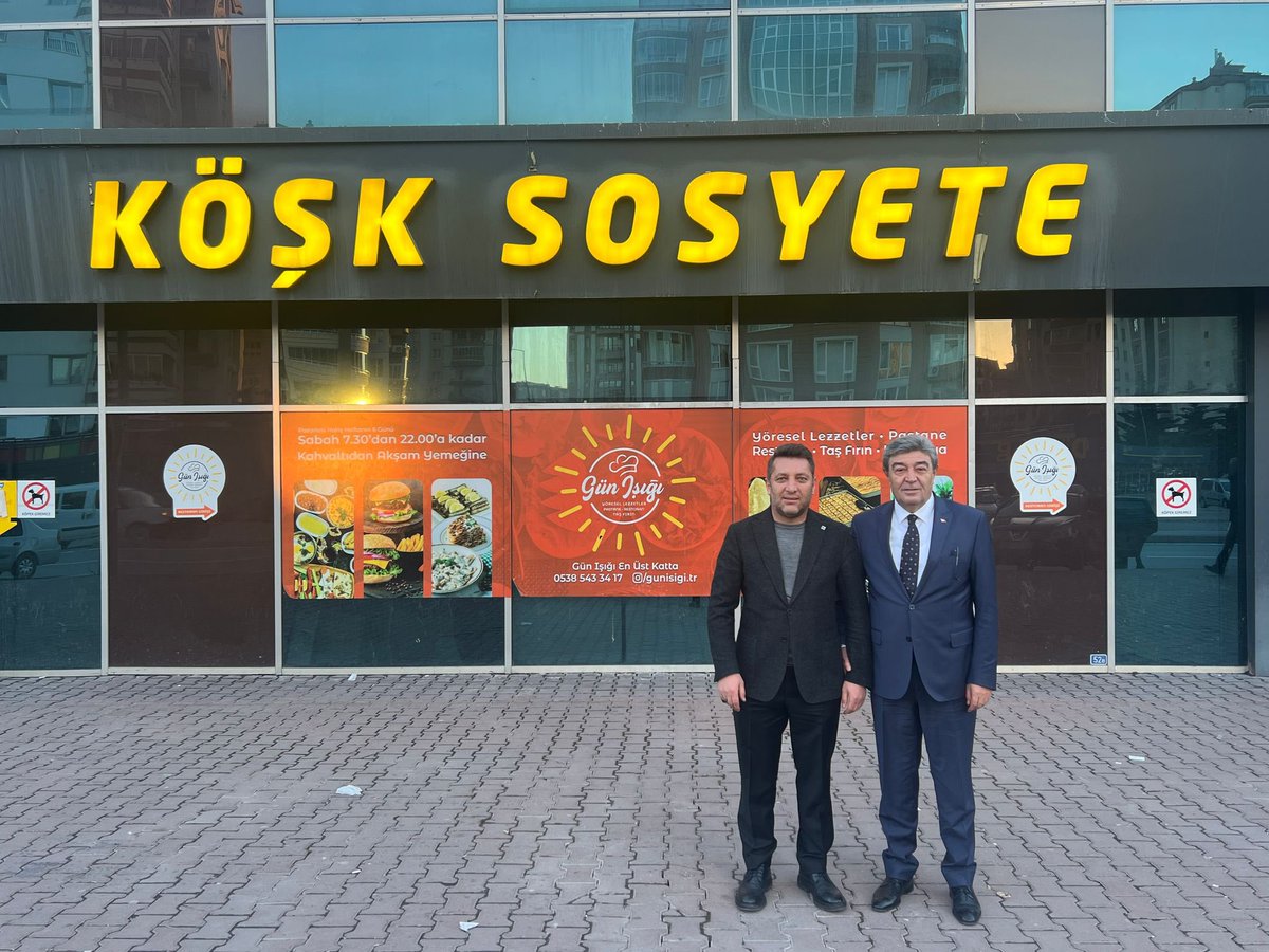 İyi Parti Milletvekili Dursun ATAŞ, Sivaslı Dernekler Federasyonu Başkanını Ziyaret Etti
