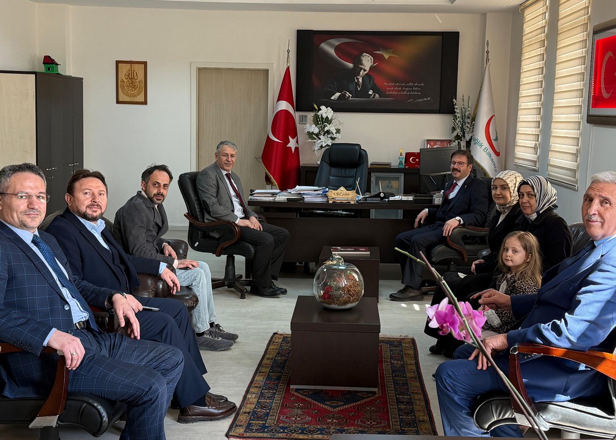 Yozgat AK Parti İl Başkanı ve Heyeti, İl Sağlık Müdürünü Ziyaret Etti
