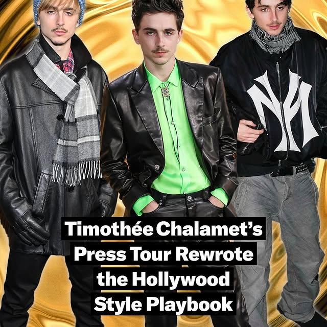 Timothée Chalamet'in Promosyon Kampanyası: Her Bir Stilini İnceleyin