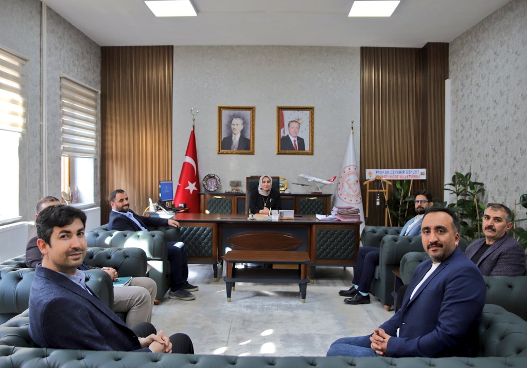 Niğde Ömer Halisdemir Üniversitesi Eğitimciler Birliği Sendikası, İl Millî Eğitim Müdürü ile Görüşme Gerçekleştirdi