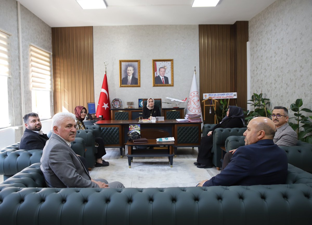 Niğde'deki Eğitim Aktörleri, İl Milli Eğitim Müdürü ile Bir Araya Geldi