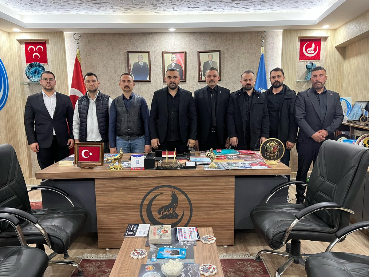 Nevşehir Ülkü Ocakları, İlçe Başkanlarıyla Toplantı Düzenledi