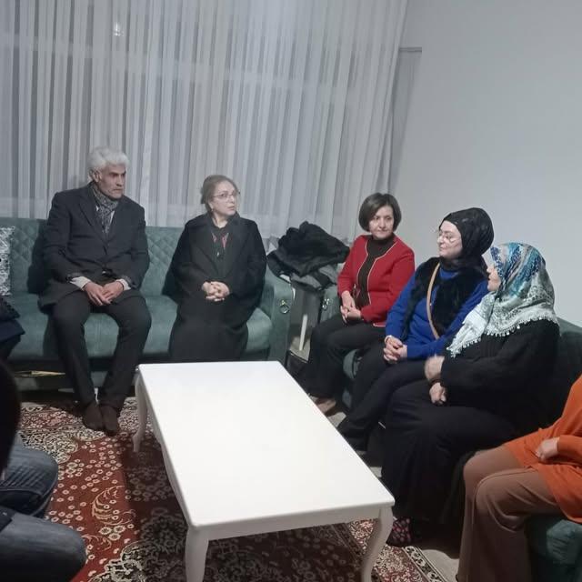 Nevşehir Milletvekili Kılıç, Çat Belediye Başkanı Kalaya'ya Taziye Ziyareti