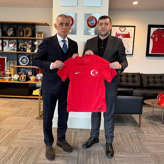 Kayseri Milletvekili Ersoy, TFF Başkanı Hacıosmanoğlunu Ziyaret Etti