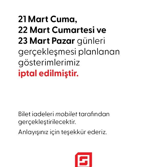 Sinemateksinemaevi Gösterimleri İptal Edildi