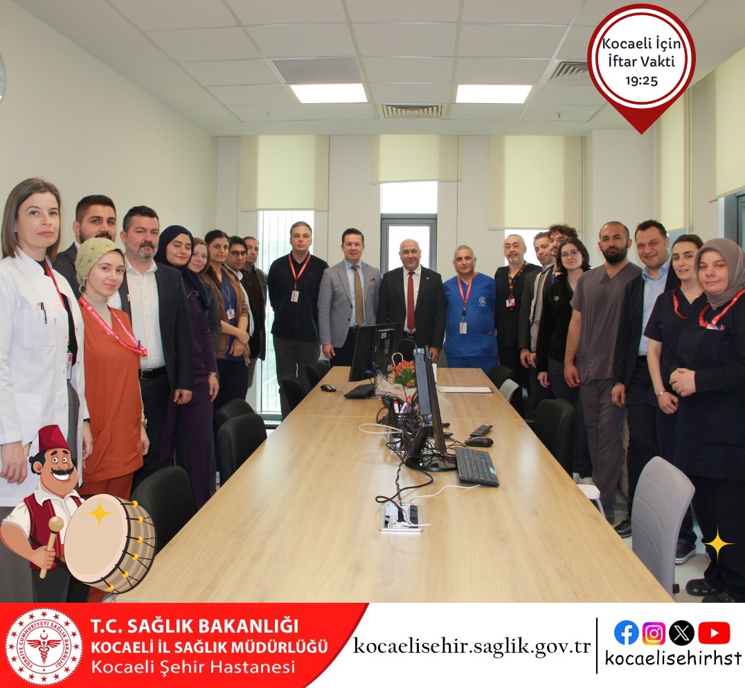 Kocaeli Şehir Hastanesi'nde İftar Çadırı Kuruldu
