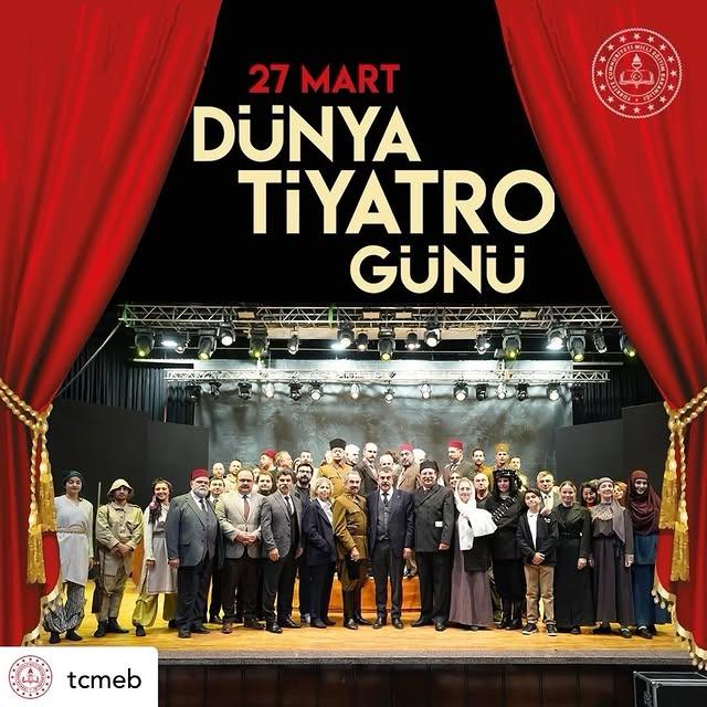 Nevşehir'de Dünya Tiyatro Günü Kutlaması: Tiyatro, İnsanın ve Hikayenin Evrensel Dili Olmaya Devam Edecek