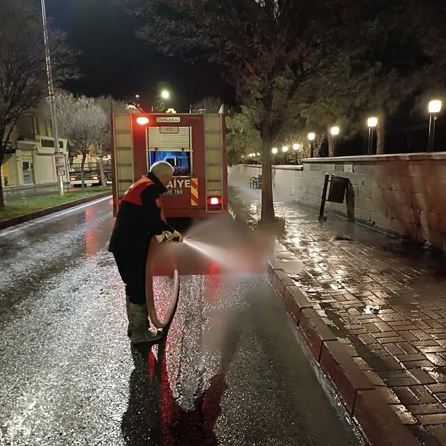 Ürgüp'te Bayram Öncesi Temizlik Çalışmaları Aralıksız Sürüyor