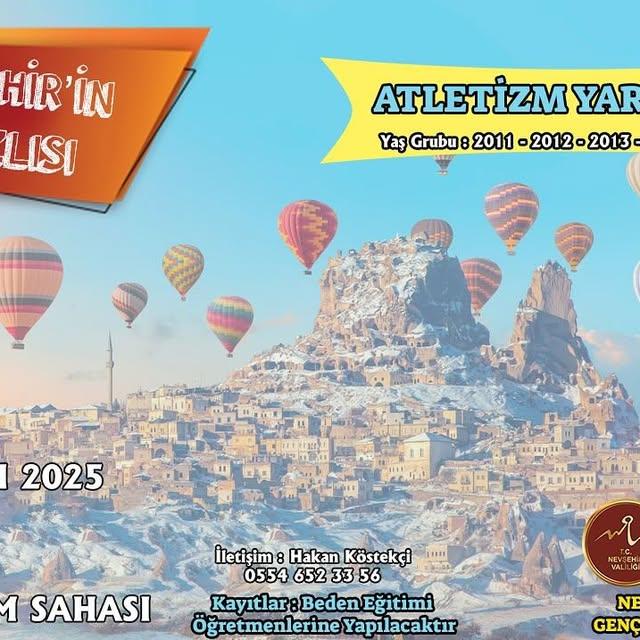 Nevşehir Belediyesi, Genç Yetenekleri Keşfetmek İçin Atletizm Seçmeleri Düzenleyecek