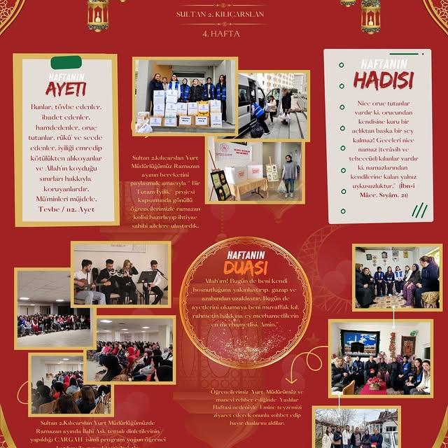 Sultan Kılıçarslan Okulu Öğrencileri, Ramazan Gazetesinin Dördüncü Haftasını Yayınladı