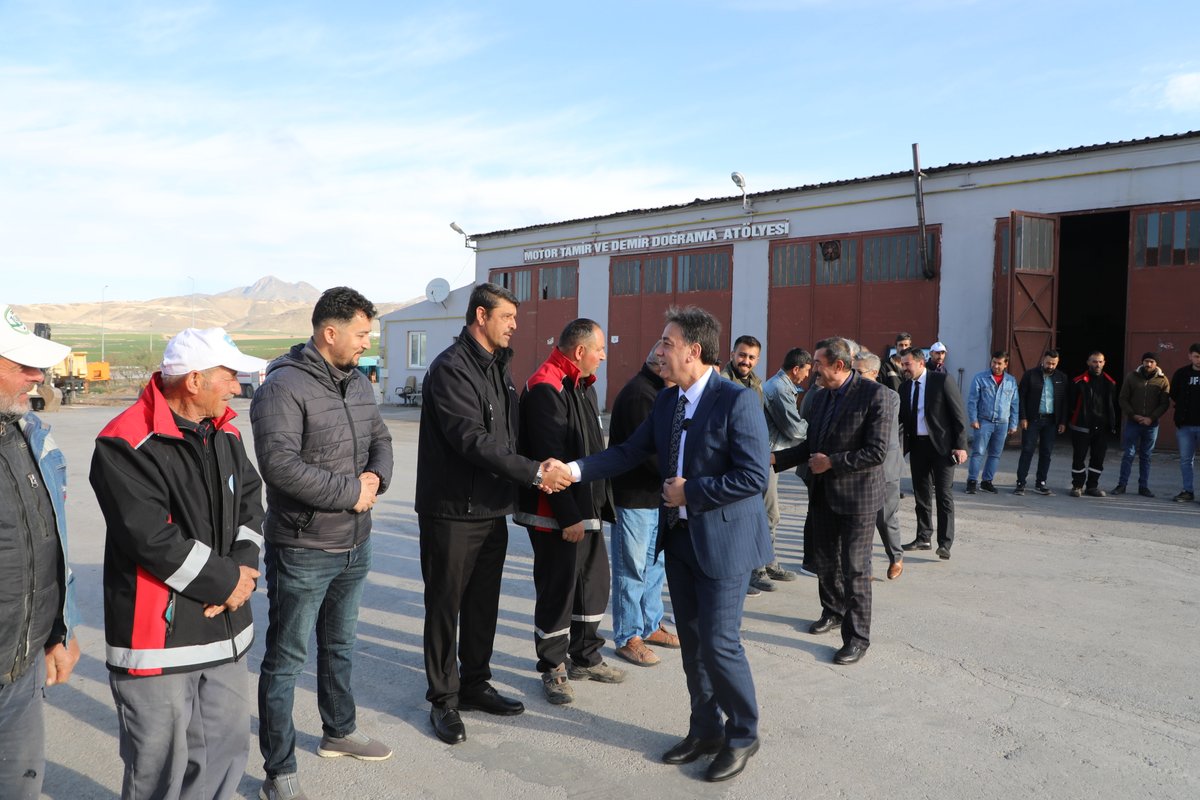 Develi Belediye Başkanı, Personeline Bayram Tebrikleri
