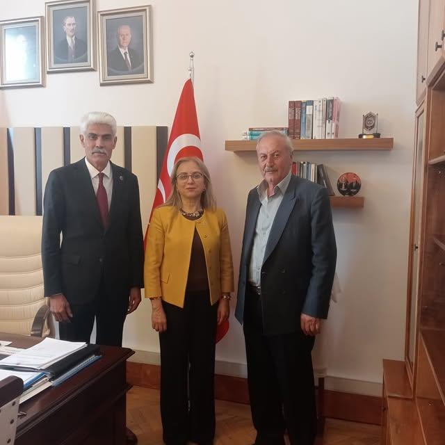 Nevşehir Milletvekili Kılıç, Çat Belediye Heyetini Ankara'da Ağırladı