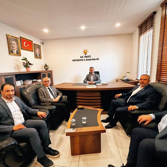 AK Parti Nevşehir Milletvekili Özgün, Türk Kızılay Heyetini Ağırladı