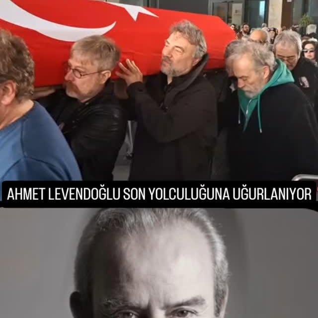 Ahmet Levendoğlu'na Veda: Tiyatro Camiası Son Görevde Buluştu