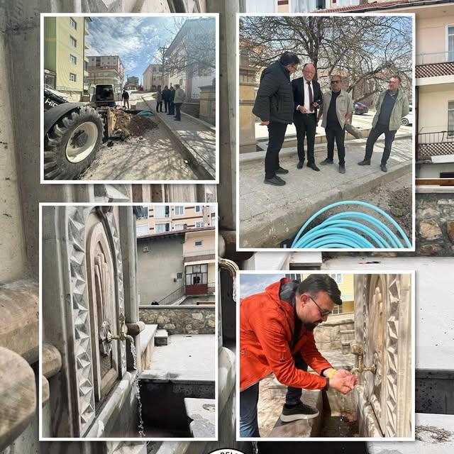 Mucur'da Restorasyonu Tamamlanan Tarihi Kepir Çeşmesi Hizmete Açıldı
