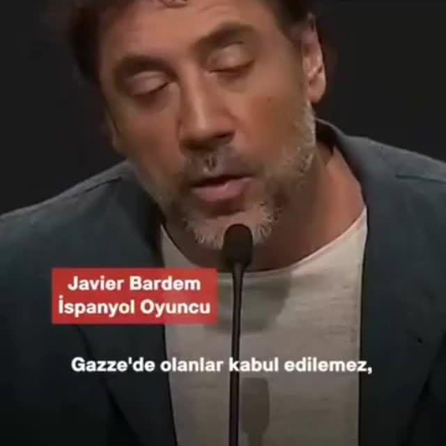 Javier Bardem, San Sebastian Film Festivali'nde Gazze'deki Duruma Dikkat Çekti