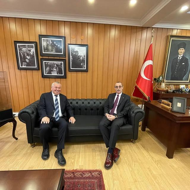 Demokrat Parti Genel Başkan Yardımcısı Enginyurt, Etimesgut Belediye Başkanı Beşikçioğlu'nu Ziyaret Etti