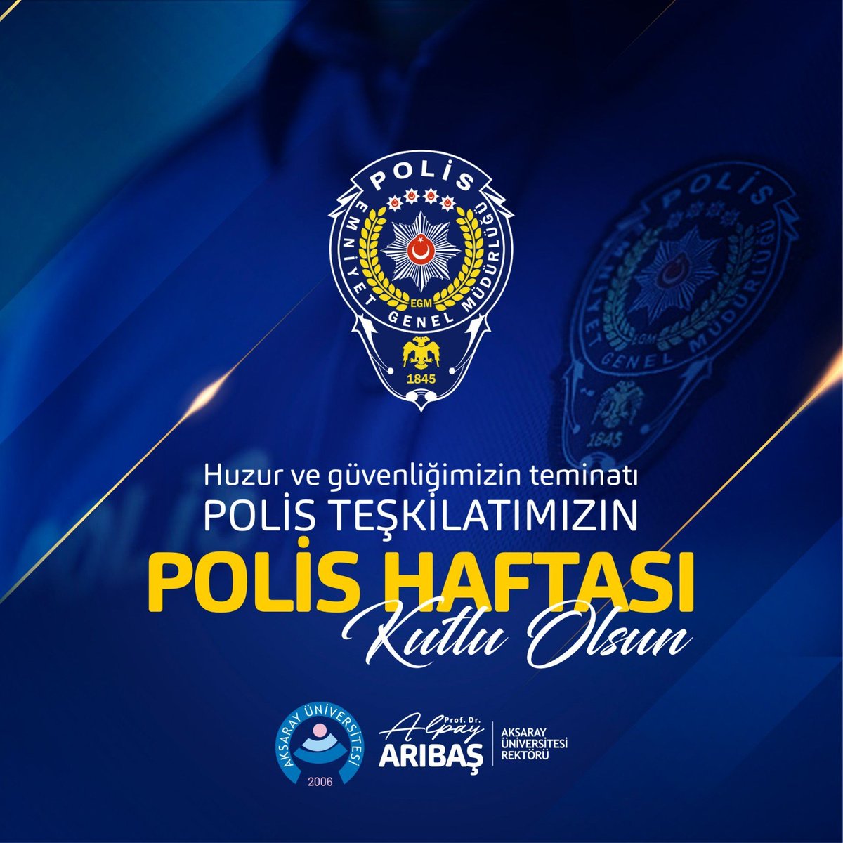 Aksaray'da Polis Haftası Coşkusu: Polis Teşkilatına Saygı Gösterildi