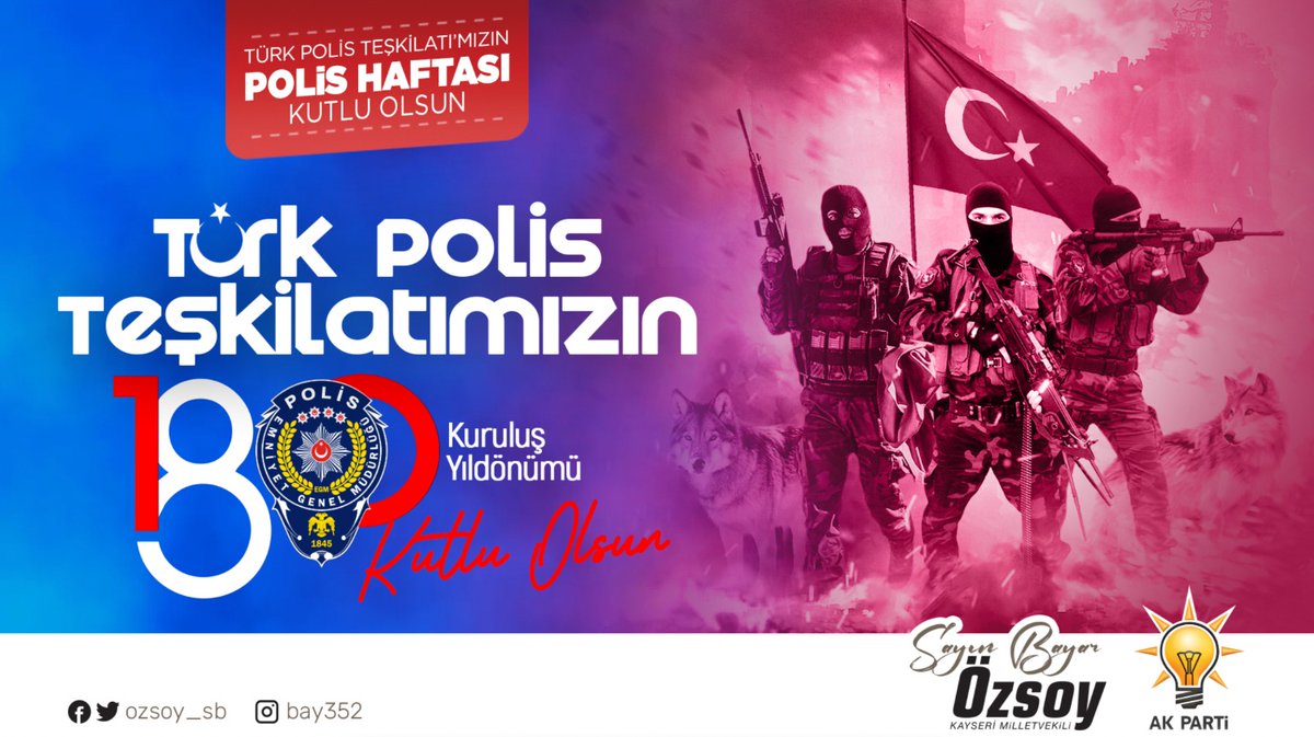 Ak Partili Vekil Polis Haftası'nı Kutladı