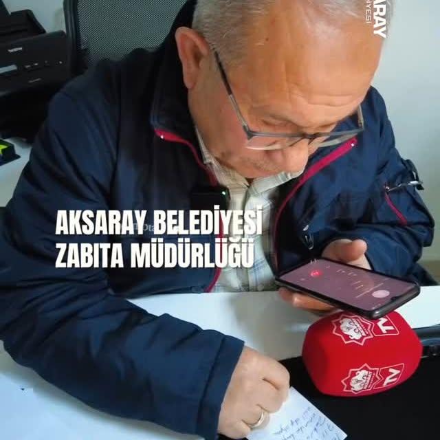 Aksaray Belediyesi, Polis Haftası'nda Zabıta Ekiplerince Polis Gücü Sergiledi