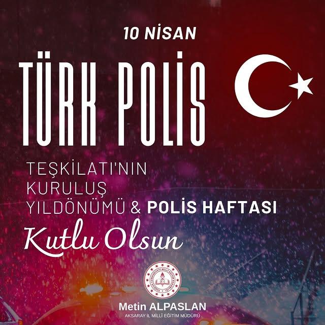 Aksaray İl Milli Eğitim Müdürü Şehit Polisi Anısına Mesaj Paylaştı