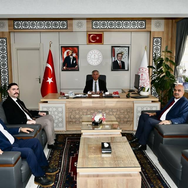 Aksaray'da Eğitim Müdürlüğünü Ziyaret