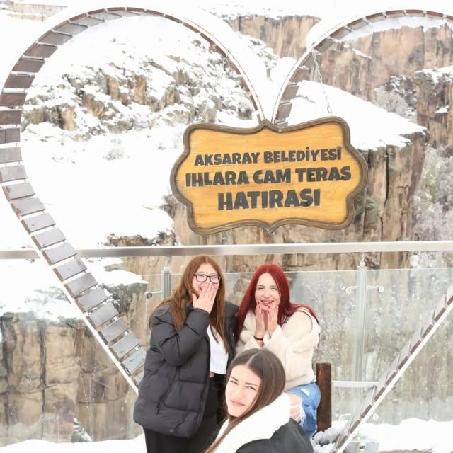 Aksaray'da İklimsel Farklılıklar: Sabah Kar Yağışı