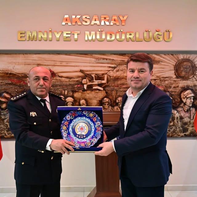 Aksaray İl Emniyet Müdürü Polis Haftası'nı Ziyaret Etti