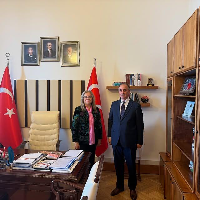 Kozaklı’nın Eski Belediye Başkanı Celalettin Güven, Nevşehir Milletvekili Filiz Kılıç’ı Gezdi