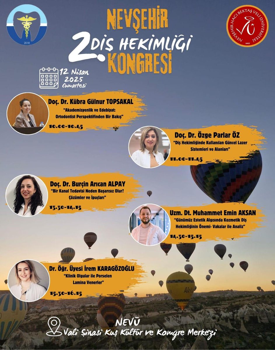Nevşehir’de Diş Hekimleri Toplantıda Bir Araya Geliyor