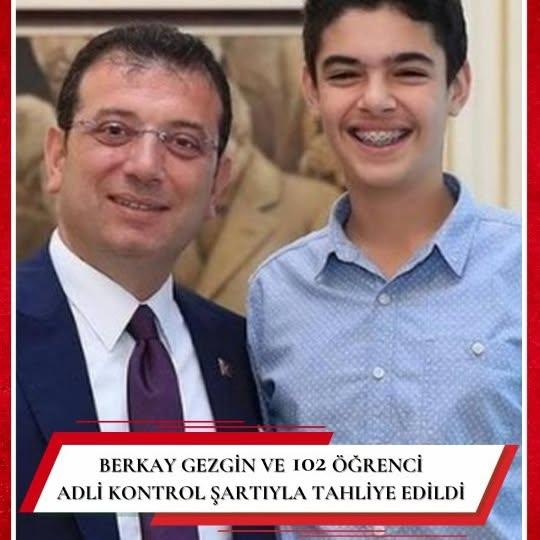 Saraçhanedeki Protestolarda 102 Öğrencinin Adli Kontrol Şartıyla Tahliyesi