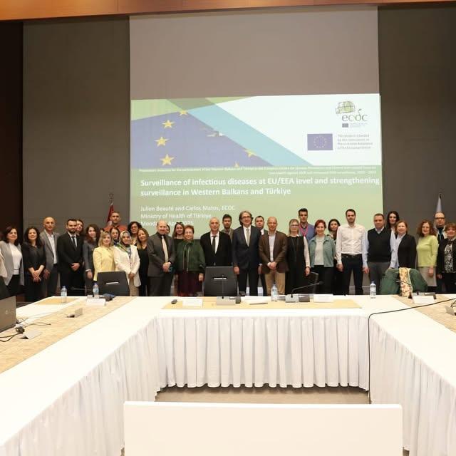 Avrupa Hastalık Önleme ve Kontrol Merkezi (ECDC), Halk Sağlığı Genel Müdürlüğü'ne Ziyaret Gerçekleştirildi