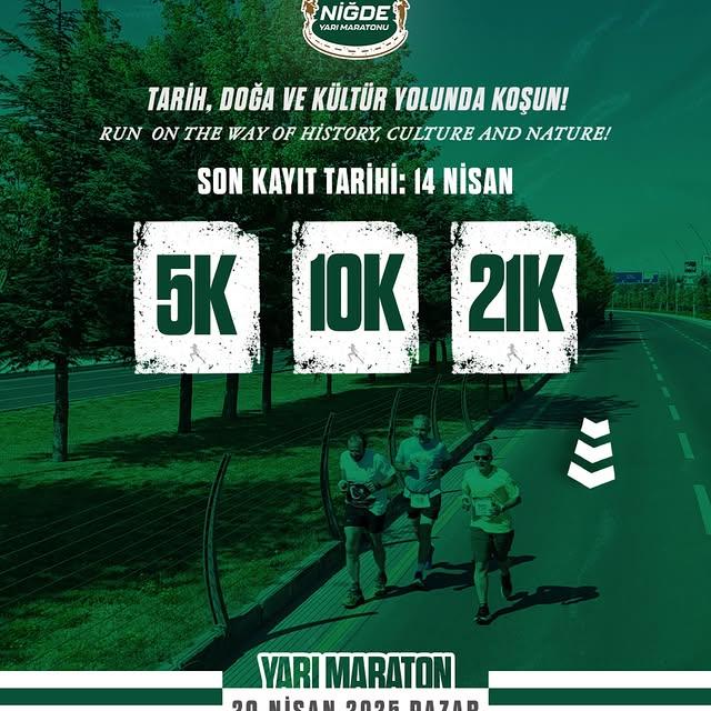 Niğde’de Ömer Halisdemir Anısına Yarı Maratona Katılım Başladı