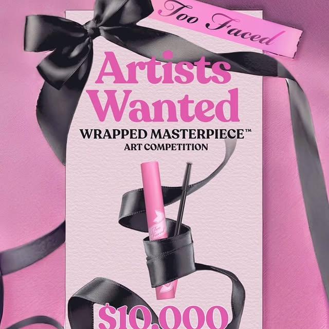 Too Faced, Yeni Maskara Lansmanını Kutlamak İçin Sanat Yarışması Düzenledi