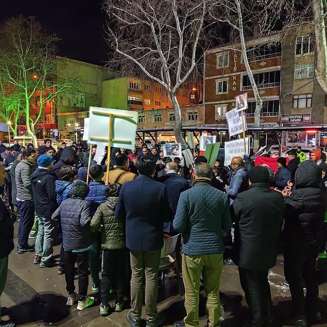 Yahyalı’da Gazze Dayanışması: Halk Tekbirlerle İsrail’e Lanet Etti