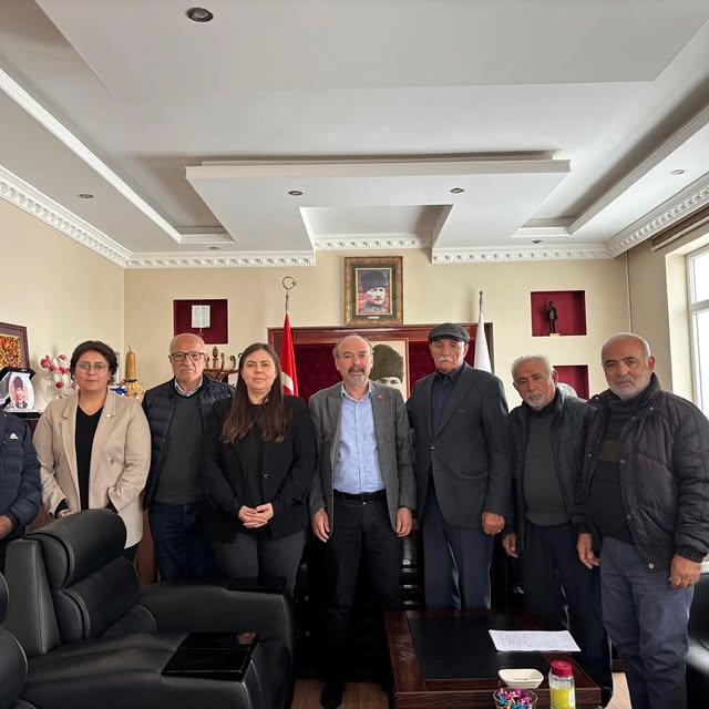 CHP Aksaray İl Temsilciliği, İmamoğlu Desteği İçin Saratlı'ya Ziyaret