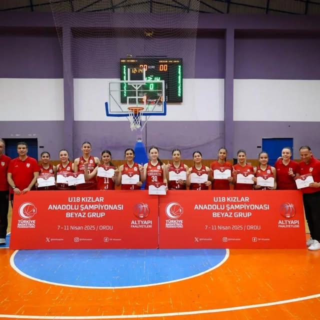 Kayseri Basketbol Kızları Türkiye Şampiyonu Oldu