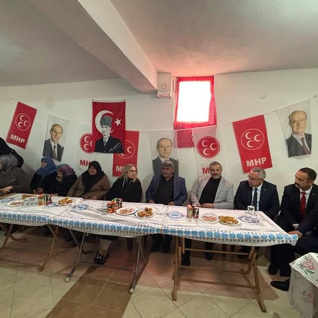 Nevşehir'de Milletvekili ve MHP Teşkilatları Dadağı Köyü Ziyareti