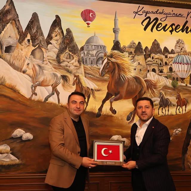 Gümüşhane Şiran Belediye Başkanı Nevşehir'i Ziyaret Etti, Projeler Tartışıldı