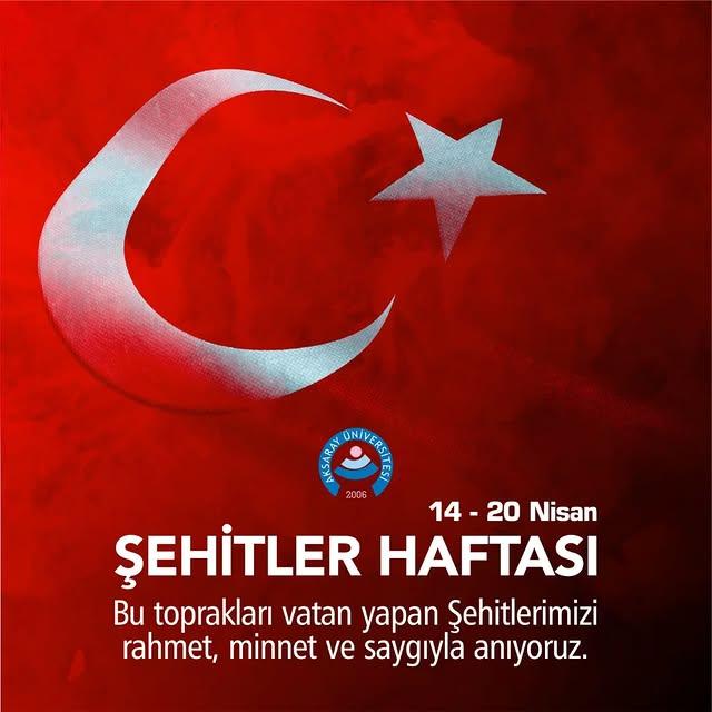 Aksaray Üniversitesi'nde Şehitlere Anma Töreni