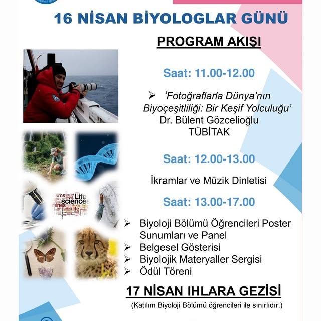 Aksaray Üniversitesi Biyologlar Gününü 16 Nisan'da Kutlayacak