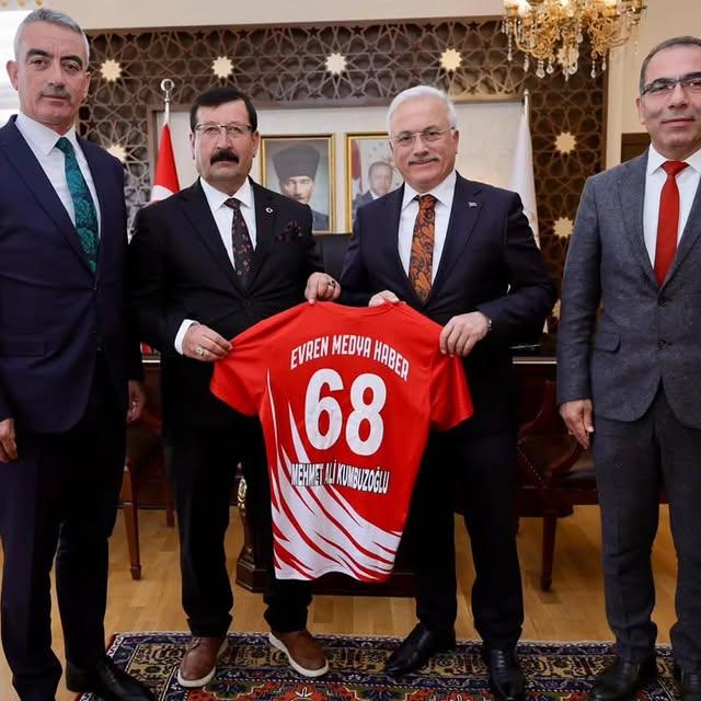 Aksaray ve AnkaraEvren'de Protokol Ziyareti