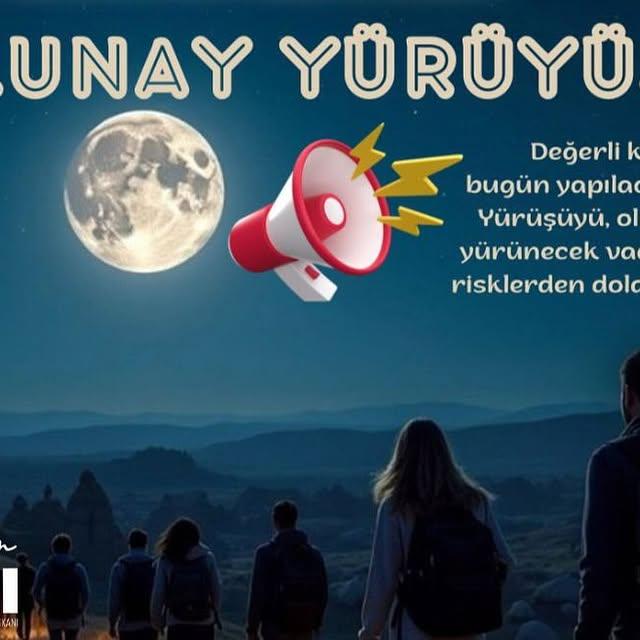 Nevşehir'de Dolunay Yürüyüşü Meteorolojik Nedenlerle İptal Edildi