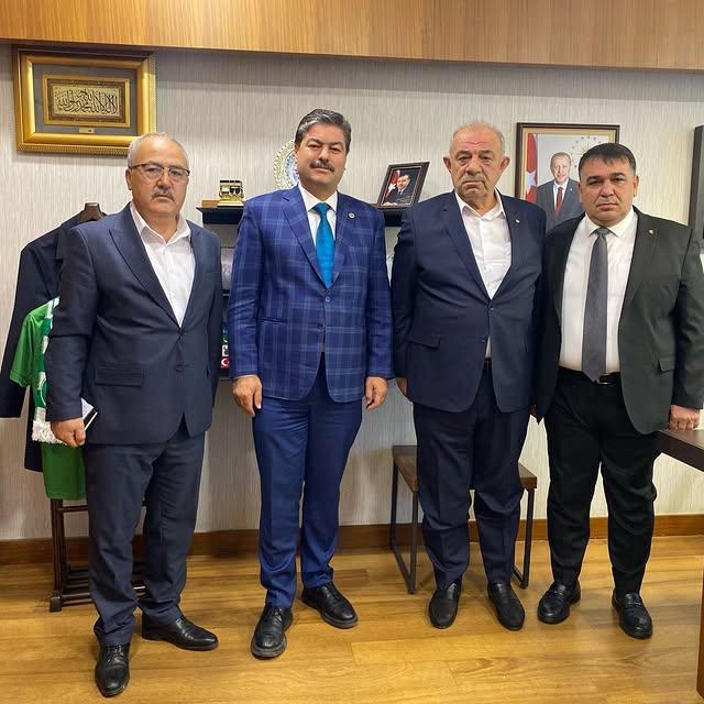 Kırşehir Ticaret Odası Yönetimi Ak Partili Milletvekillere Ziyaret