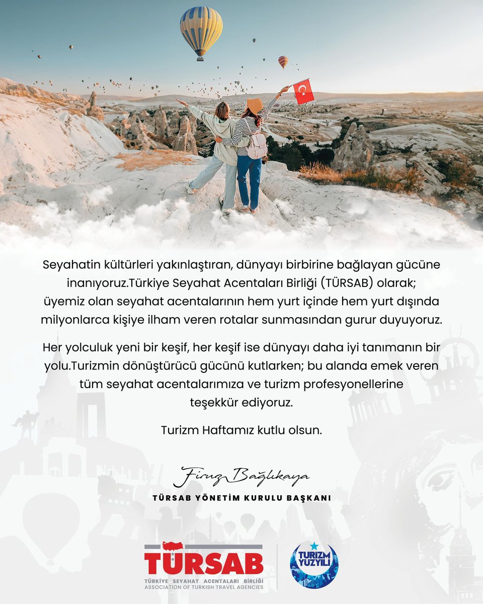 TÜRSAB, Seyahat Sektörünün Kültürel Köprü Oluşturma Rolüne Vurgu Yaptı