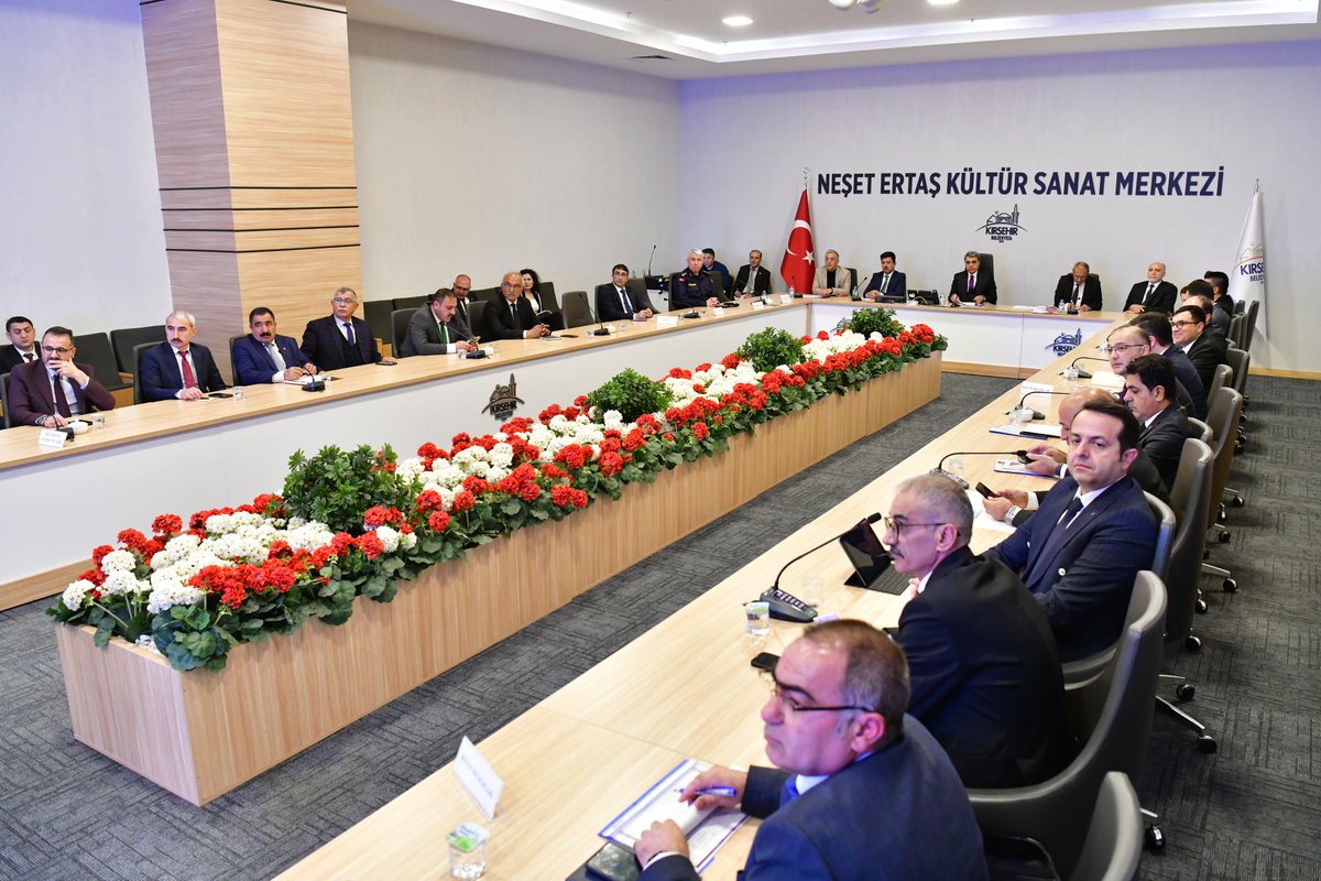 Kırşehir İl Koordinasyon Kurulu Toplantısında Kamu Yatırımları Değerlendirildi